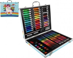 Creatieve set Eenhoorn in een koffertje