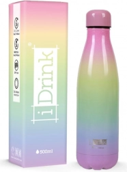 Pastelkleurige thermos met lange warmhoudduur