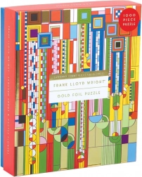 Galison puzzel Frank Lloyd Wright Saguaro Cactus and Forms 1000 stukjes metallic