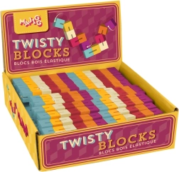 Houten blokken Twisty Blocks