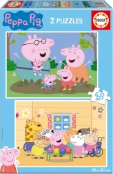Puzzel EDUCA Peppa Big 2×48 stukjes