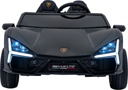 Elektrische kinderauto Lamborghini Revuelto XL – zwart