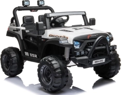 Elektrische kinderauto wit