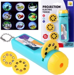 Kinderprojectiezaklamp met 24 afbeeldingen