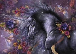 Puzzel Blauwe Roos 1000 stukken