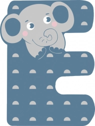 small foot houten letter E