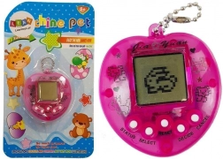 Elektronisch spel TAMAGOTCHI roze met korte ketting