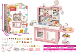 Mega roze kinderkeuken met accessoires