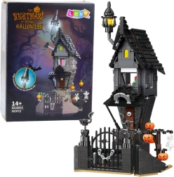 Bouwset spookhuis HALLOWEEN – toren, 581 stukjes