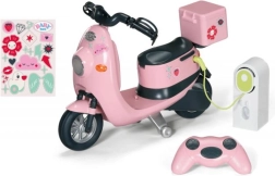 Elektrische scooter voor BABY born-pop met afstandsbediening