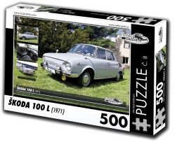 Puzzel RETRO-AUTA Škoda 100 L 500 stukjes