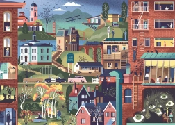 Puzzel Movie Masters: films van Alfred Hitchcock 1000 stukjes