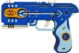 Houten 3D-puzzel Elastiekjes Pistool Draakjager