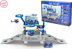 Garage – politiebureau met tankstation 65 cm, Tsjechische verpakking