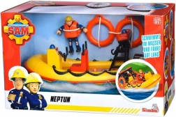 Brandweerman Sam Boot Neptun met figuur