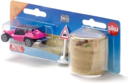 Siku buggy met tape – roze strandmodel voor creatief spel