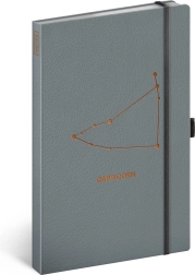 Notes NOTIQUE Dierenriem Steenbok, gelijnd 13 × 21 cm