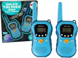 Walkietalkies voor kinderen – blauwe set van 2 stuks