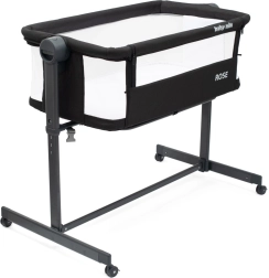 Aanschuifbedje Baby Mix Rose zwart