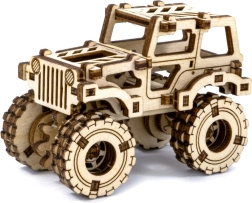 houten 3D-puzzel monstertruck Superfast WOODEN CITY