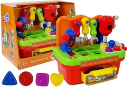 Gereedschapsset Baby Workshop Sorter met geluid en licht