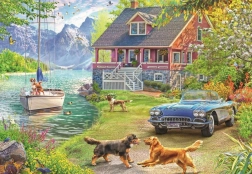 Ravensburger puzzel Zomer aan het meer (200 stukjes)