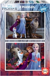 Educa Puzzel Frozen 2, 2x100 stukjes