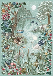 Puzzel The Art File: bevroren rivier 1000 stukjes