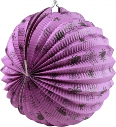 Halloween-lampion met spinnenmotief 25 cm