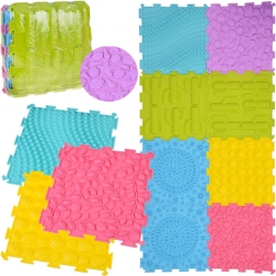 Sensorische vloer-puzzelmat 8 stuks – motorische ontwikkeling en plezier