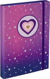 Mappen voor schoolschriften A4 Paarden Hart