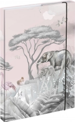 Mappen voor schoolschriftjes A4 Safari