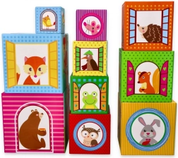 Stapeltoren Lelin Bosblokken