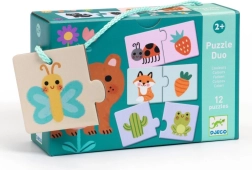 Djeco Eduludo Puzzle Duo – kleuren