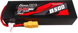 Gens ace G-Tech 8500mAh 14,8V 60C 4S1P Lipo-accupack PC-materiaal behuizing met XT90-connector