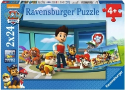 Ravensburger puzzel Paw Patrol 2×24 stukjes