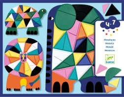 Mozaïekknutselen Afrika voor kinderen DJECO