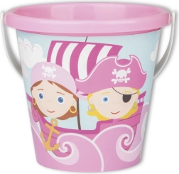 Emmer Piraten roze 17 cm