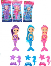 Zeemeermin pop 17 cm