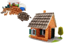 Teifoc bouwset zomerhuis in kunststof box