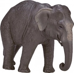 Realistische plastic figuur van een Indische olifant