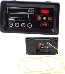 Muziekpaneel voor accuvoertuig - 12V