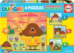 Educa puzzel Hey Duggee 4-in-1