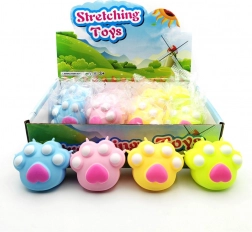 grappige knijpbare kattenpoot anti-stress speelgoed