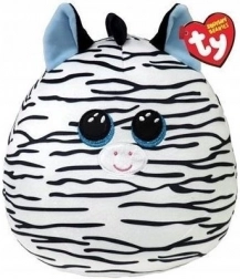 Knuffelige TY zebra om te knijpen 22 cm