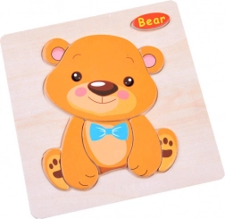 Houten puzzel Diertjes