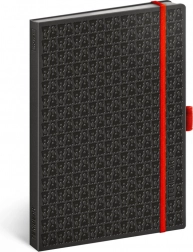 NOTIQUE gelijnd notitieboek TERIBEAR A5, zwart, 15 × 21 cm