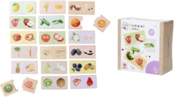 Montessori puzzel fruit en groenten