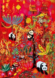 Puzzel panda’s 1000 stukjes MAGNOLIA