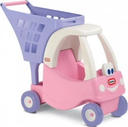 Little Tikes Princess Cozy Coupe winkelwagentje
